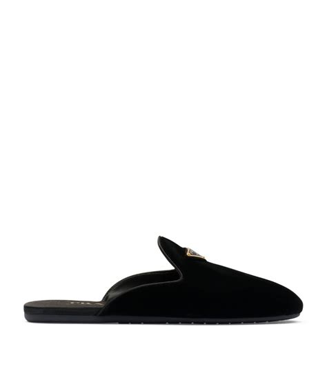 prada velvet mules|prada mules sale.